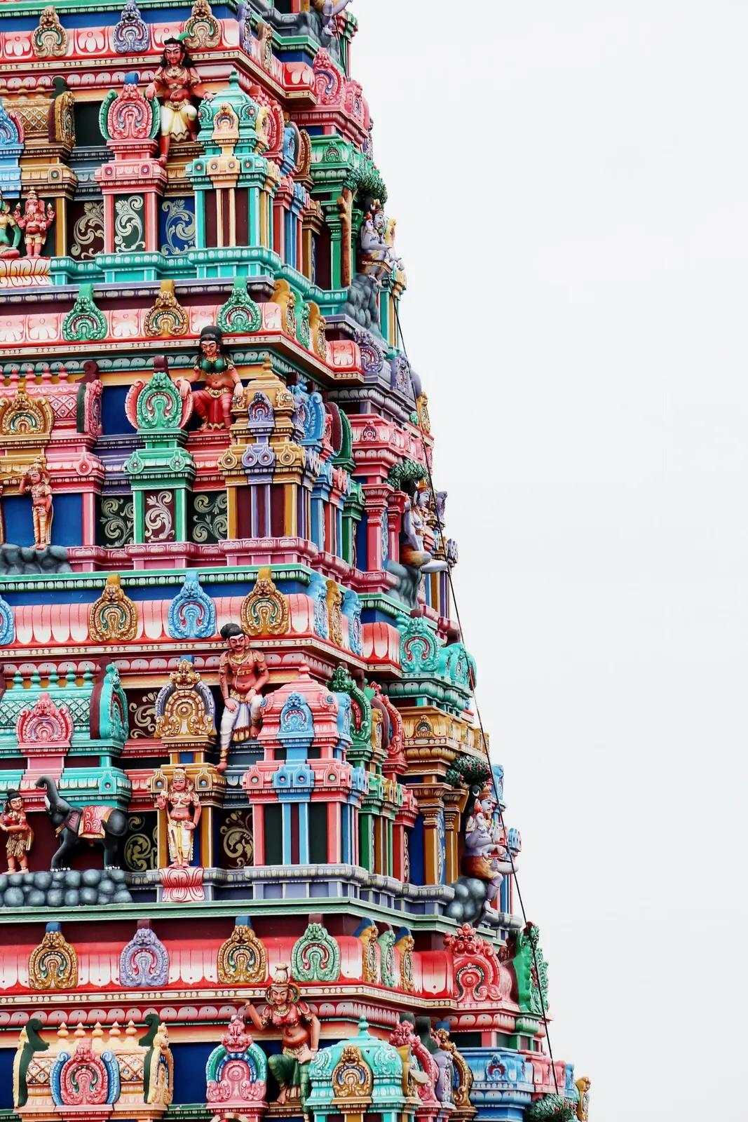 Meenakshi Temple gopuram, Madurai