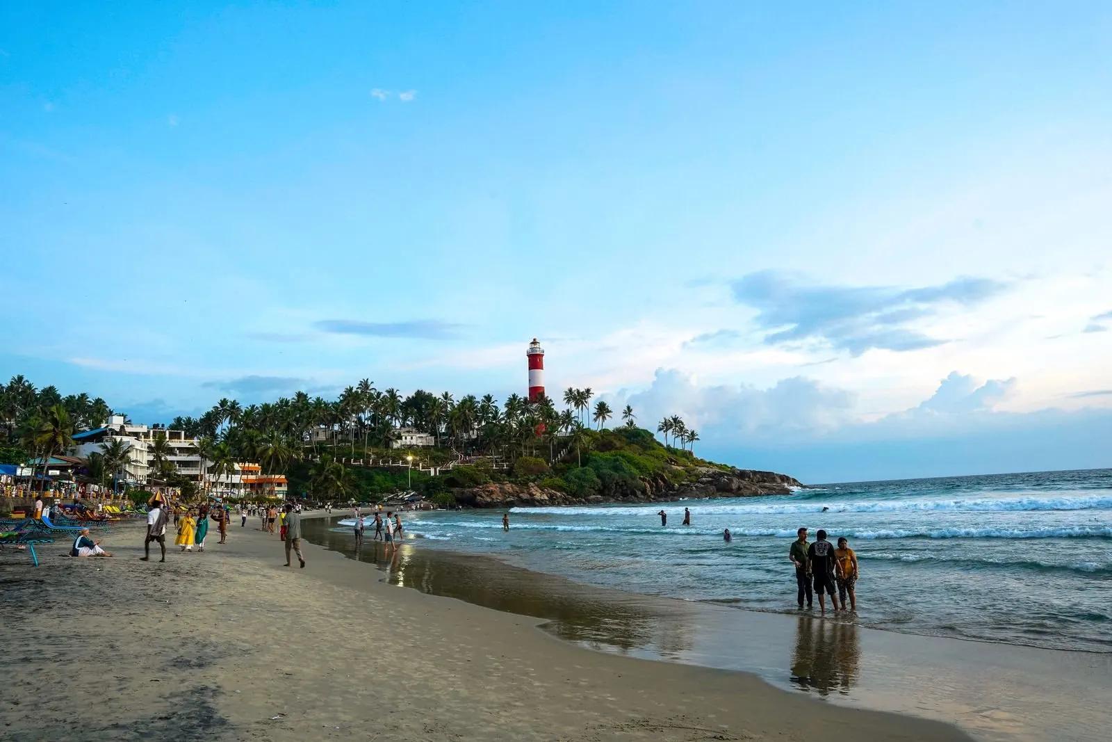 Kovalam beach