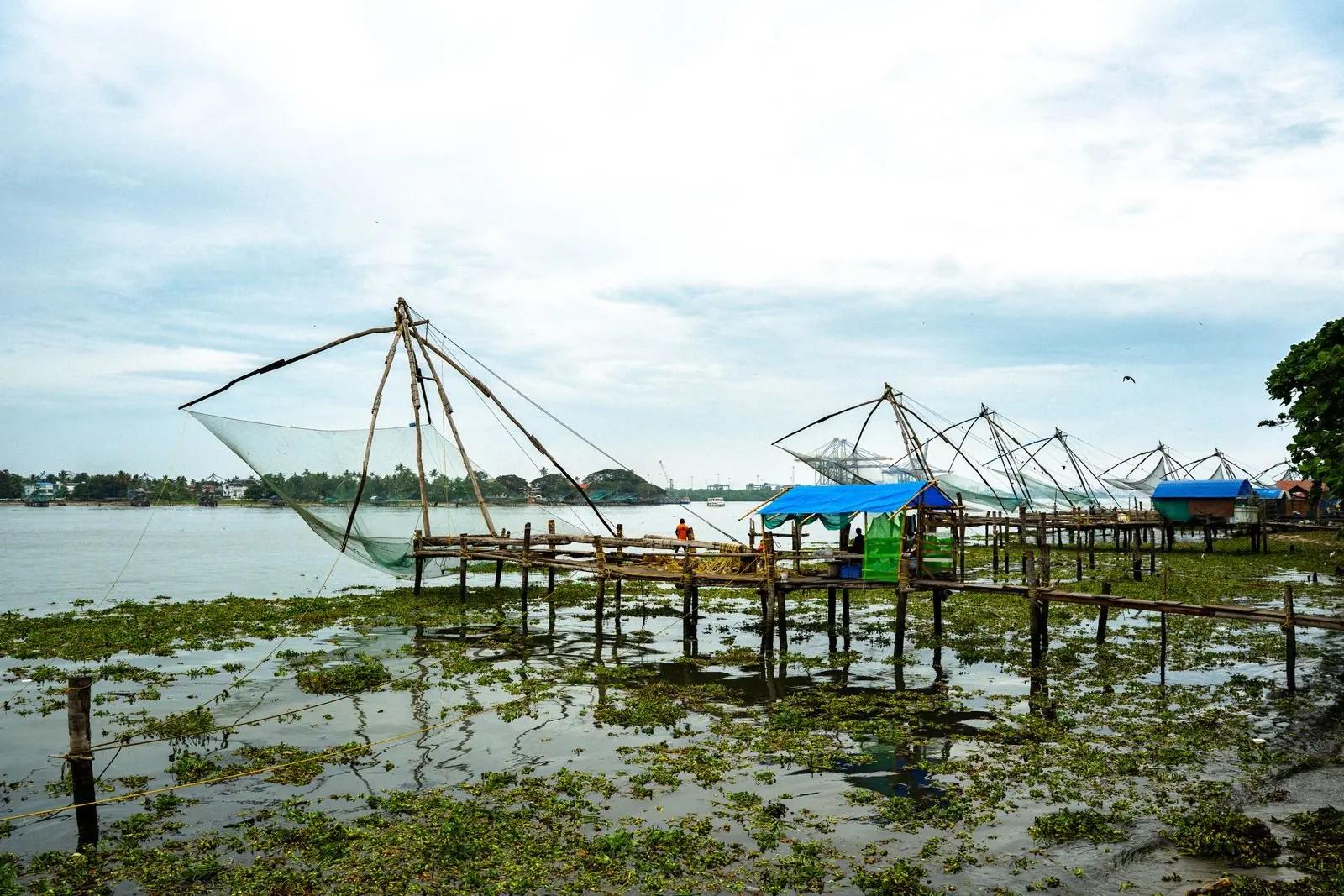Chinese fishing nets, Fort Kochi
